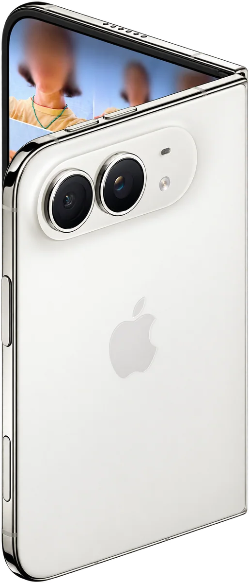 Apple iPhone Duo 官方摺疊機產品圖